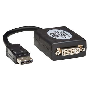 Tripp Lite by Eaton DisplayPort To DVI Active Adapter Video Converter, M/F, 6&quot;