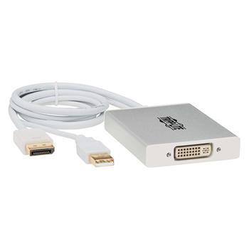 Tripp Lite by Eaton DisplayPort To DVI Dual-Link Active Adapter Video Converter, M/F, 6&quot;