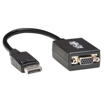 Tripp Lite by Eaton DisplayPort To VGA Active Adapter Video Converter, M/F, 6&quot;, 50 Pack