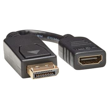 Tripp Lite by Eaton DisplayPort to HDMI Converter Adapter (M/F), 6-in. (15.24 cm), 50 Pack