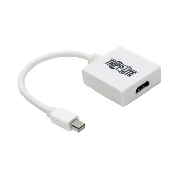 Tripp Lite by Eaton 6in Mini DisplayPort to HDMI Adpater Converter mDP to HDMI M/F 6&quot;, for Mac/PC, MDP2HD 1920x1200/1080P (M/F) 6-in.&quot;