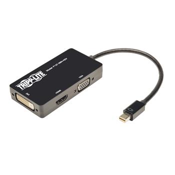 Tripp Lite by Eaton Keyspan Mini Displayport to VGA/DVI/HDMI All-in-One Adapter/Converter