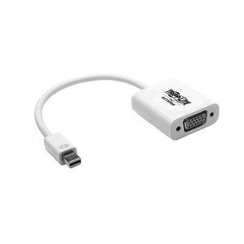 Tripp Lite by Eaton Keyspan Mini DisplayPort to Active VGA Adapter, Video Converter, DP1.2, (M/F), 6 in, White