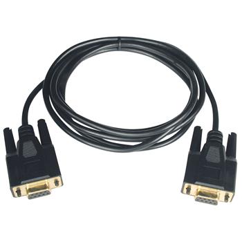 Tripp Lite by Eaton Null Modem Serial DB9 Serial Cable, DB9 F/F, 10&#39;