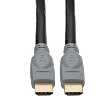 Tripp Lite by Eaton 4K HDMI Cable, M/M, 4K 60 Hz, HDR, 4:4:4, Gripping Connectors, Black, 25&#39;