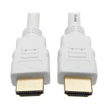 Tripp Lite by Eaton High-Speed HDMI Cable, Digital Video And Audio, HD, M/M, White, 25&#39;