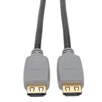 Tripp Lite by Eaton 4K HDMI Cable, M/M, 4K 60 Hz, HDR, 4:4:4, Gripping Connectors, Black, 3 m