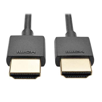Tripp Lite by Eaton Slim High-Speed HDMI Cable With Ethernet And Digital Video With Audio, UHD 4K, M/M, 6&#39;