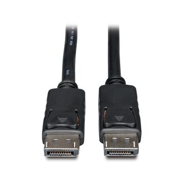 Tripp Lite by Eaton DisplayPort Cable With Latches, 4K @ 30 Hz,, M/M, 20&#39;