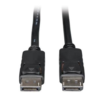 Tripp Lite by Eaton DisplayPort Cable With Latches, 4K @ 30 Hz,, M/M, 25&#39;