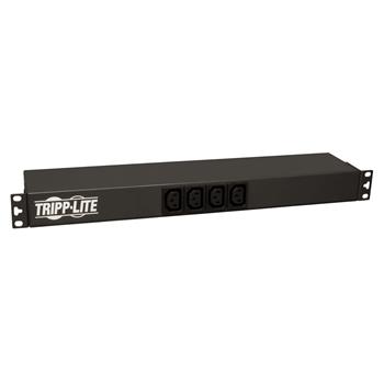 Tripp Lite by Eaton 3.8kW Single-Phase 208/240V Basic PDU, NEMA L6-20P Input, 15 ft Cord, 1U Rack-Mount