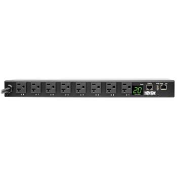 Tripp Lite by Eaton 1.9kW Single-Phase Switched PDU, LX Platform Interface, 120V Outlets, 1U Rack, 12 ft Cord