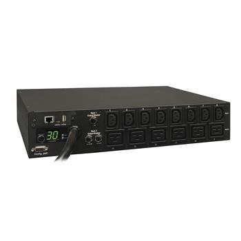 Tripp Lite by Eaton 5.5kW Single-Phase Switched PDU with LX Platform Interface, 208/230V Outlets, 15 ft Cord