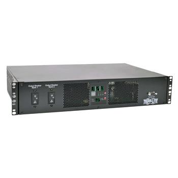 Tripp Lite by Eaton 7.7kW Single-Phase 200-240V Metered Automatic Transfer Switch PDU, 2 IEC309 32A Blue Inputs, 2U, TAA