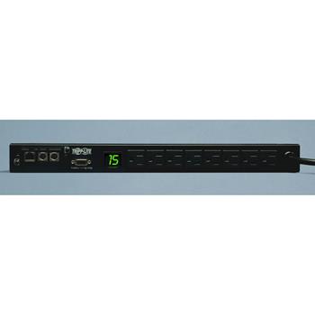 Tripp Lite by Eaton 1.4kW Single-Phase Monitored PDU with LX Platform Interface, 120V Outlets, 5-15P, 12 ft Cord