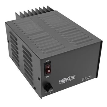 Tripp Lite by Eaton TAA-Compliant 20-Amp DC Power Supply, 13.8VDC, Precision Regulated AC-to-DC Conversion