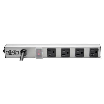 Tripp Lite by Eaton 4-Outlet Vertical Power Strip, 120V, 5-20P, 15 ft Cord