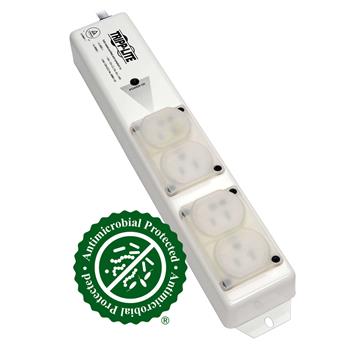 Tripp Lite by Eaton Medical-Grade Power Strip for Moveable Equipment Assembly, 15 ft Cord, White