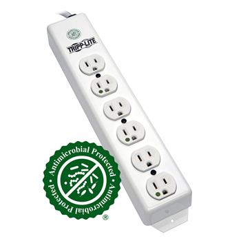 Tripp Lite Medical-Grade Power Strip with 6 Hospital-Grade Outlets, 1.5 ft. Cord