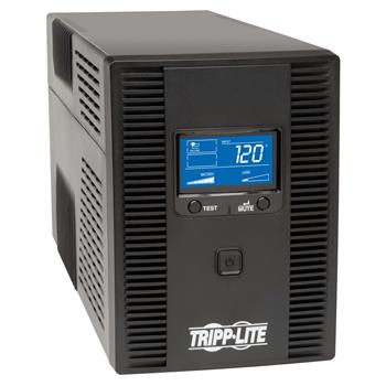 Tripp Lite by Eaton  UPS Smart 1300VA 720W Tower Battery Back Up Tower, 6.30 Hour Recharge