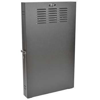Tripp Lite by Eaton SmartRack 2U Low-Profile Vertical-Mount Server-Depth Wall-Mount Rack Enclosure Cabinet