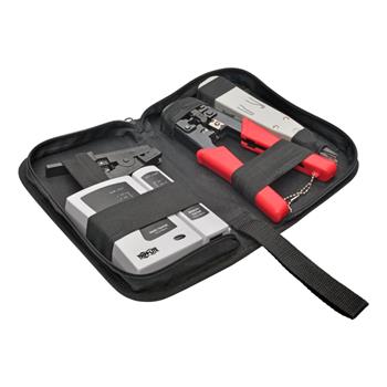 Tripp Lite by Eaton 4-Piece Network Installer Tool Kit With Carrying Case