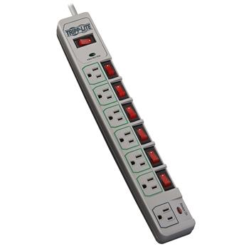 Tripp Lite by Eaton Eco-Surge 7-Outlet Surge Protector, 1080 Joules, Individually-Controlled, 6 ft Cord