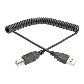Tripp Lite by Eaton USB 2.0 Device Cable, A/B Gold, 6 ft, Black