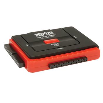 Tripp Lite by Eaton USB 2.0 To Serial ATA, SATA, And IDE Adapter For 2.5&quot;/ 3.5&quot;/ 5.25&quot; Hard Drives