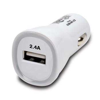 Tripp Lite by Eaton USB Tablet/Phone Car Charger, 5V 2.4A/12W