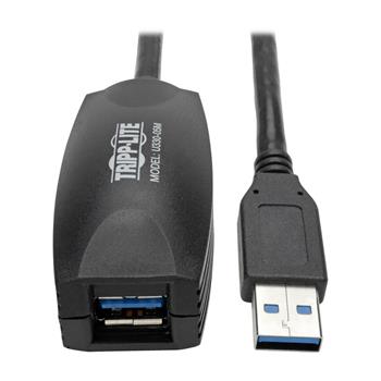 Tripp Lite by Eaton USB 3.0 SuperSpeed Active Extension Repeater Cable, A M/F, 16.4&#39;