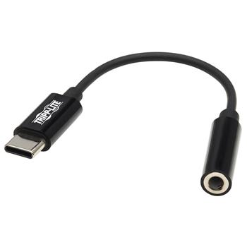 Tripp Lite by Eaton USB-C to 3.5 mm Headphone Jack Adapter