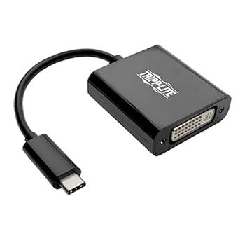 Tripp Lite by Eaton USB-C to DVI Adapter with Alternate Mode, DP 1.2, Black