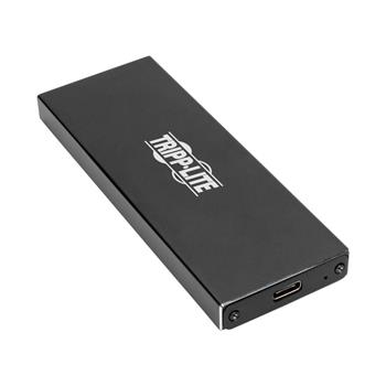 Tripp Lite by Eaton USB 3.1 Gen 2 10 Gbps USB-C to M.2 NGFF SATA SSD, B-Key, Enclosure Adapter with UASP Support, Thunderbolt™ 3 Compatible