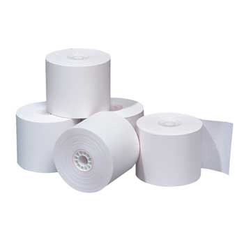Alliance Imaging Products Thermal Rolls, 11/16&quot; Core, 2-9/32&quot; x 400&#39;, White, 12 Rolls/Carton