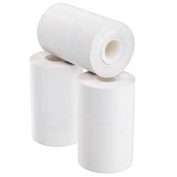 Alliance Imaging Products Adding Machine/Cash Register Thermal Paper Roll, 1/2&quot; Core, 2-1/4&quot; x 50&#39;, White, 50 Rolls/Carton