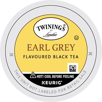 TWININGS&#174; K-Cup&#174; Pods, Tea, Earl Grey, 24/BX