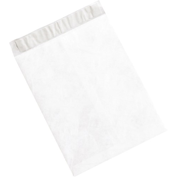 W.B. Mason Co. Self-Seal Flat Tyvek Envelopes, 7-1/2 in x 10-1/2 in, White, 100/Case
