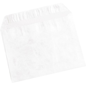 W.B. Mason Co. Self-Seal Flat Tyvek Envelopes, 9 in x 12 in, White, 100/Case