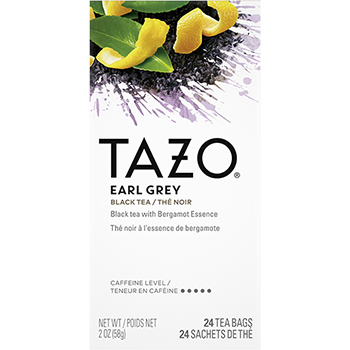 Tazo Tea Bags, Earl Grey, 2 oz, 24/Box