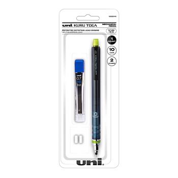 uni-ball Kuru Toga Mechanical Pencil Starter Kit, 0.7mm HB#2
