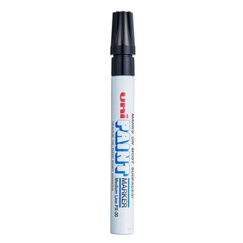 uni-ball Paint PX-20 Oil-Based Paint Markers, Medium Line, 1.8-2.2mm, Black