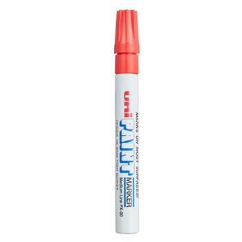 uni-ball Paint PX-20 Oil-Based Paint Markers, Medium Line, 1.8-2.2mm, Red
