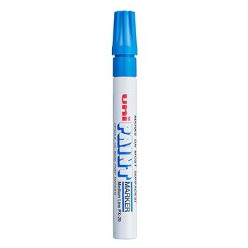 uni-ball Paint PX-20 Oil-Based Paint Markers, Medium Line, 1.8-2.2mm, Blue