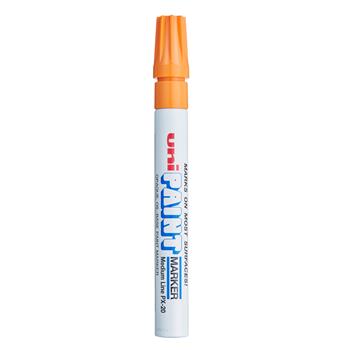 uni-ball Paint PX-20 Oil-Based Paint Markers, Medium Line, 1.8-2.2mm, Orange