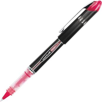 uni-ball Vision Elite Rollerball Pens, Micro Point, 0.5mm, Red