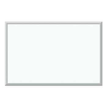 U Brands Melamine Dry Erase Board, 36&quot; x 24&quot;, White Surface, Silver Frame