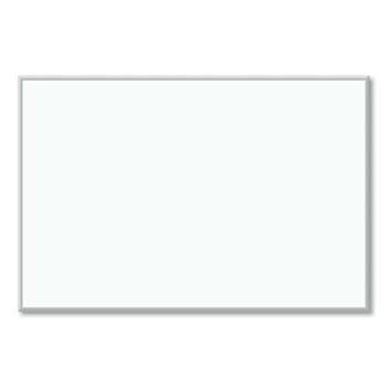U Brands Melamine Dry Erase Board, 72&quot; x 48&quot;, White Surface, Silver Frame