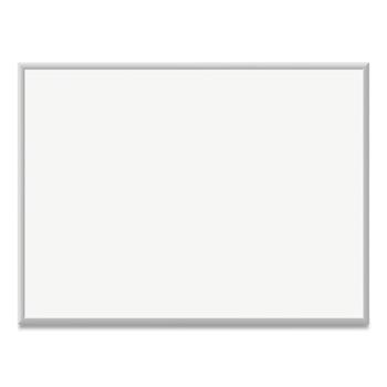 U Brands Magnetic Dry Erase Board with Aluminum Frame, 48&quot; x 36&quot;, White Surface, Silver Frame