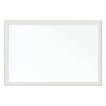 U Brands Magnetic Dry Erase Board with Decor Frame, 30&quot; x 20&quot;, White Surface and Frame